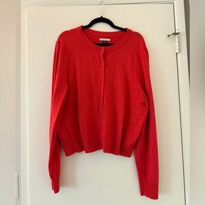 American Eagle:Red Women's Sweater
